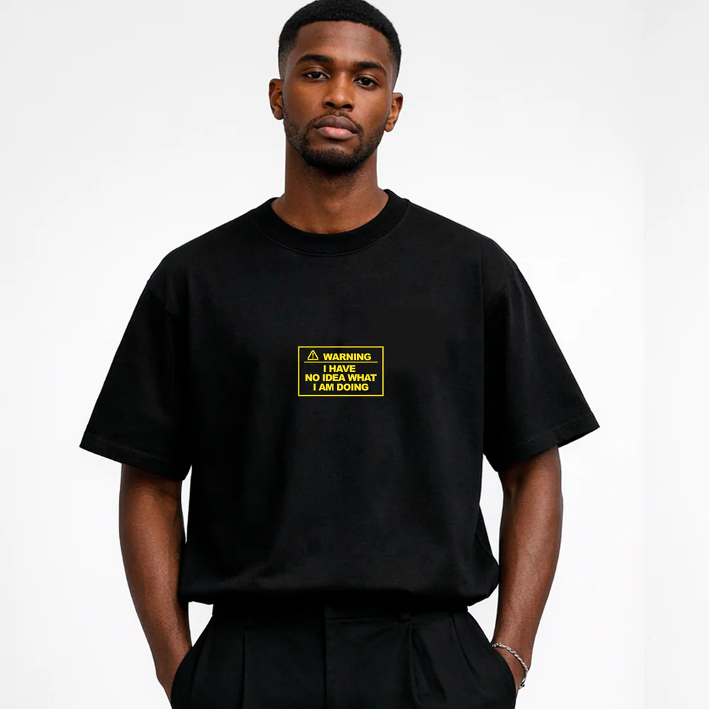 Polera Negra The Working Class. Oversize