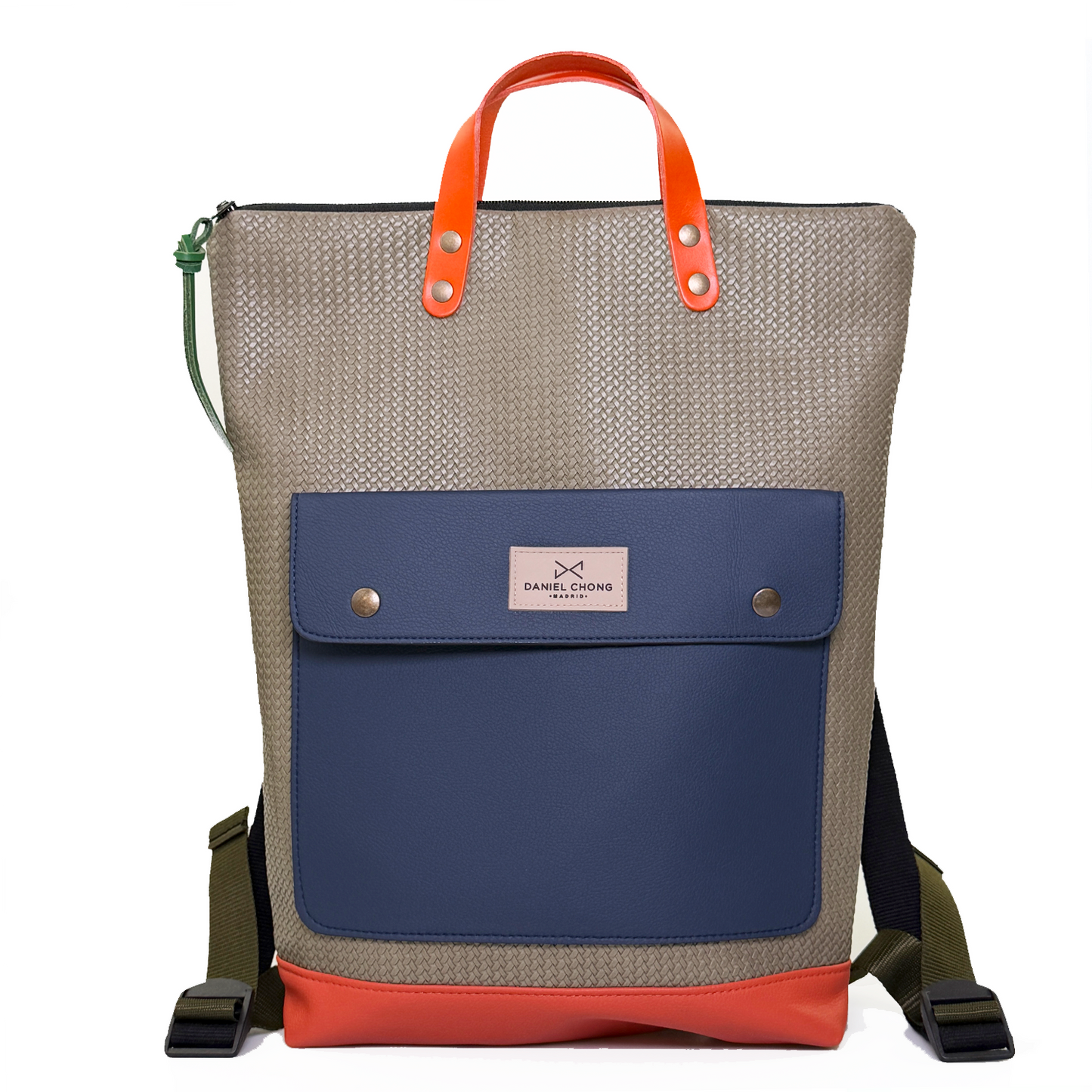 MOCHILA SLIM SOLAPA RATTAN