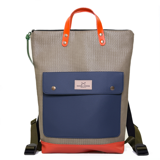 MOCHILA SLIM SOLAPA RATTAN