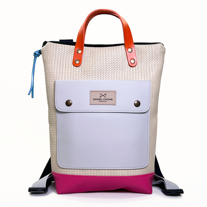 MOCHILA SLIM MINI  SOLAPA RATTAN