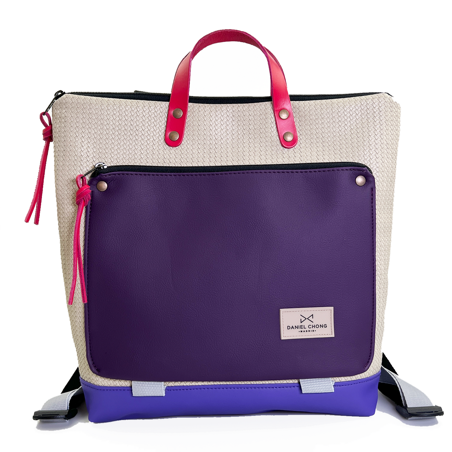 MOCHILA BOOK HOLDER CUADRADA RATTAN