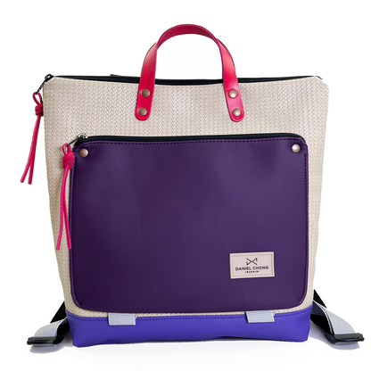 MOCHILA BOOK HOLDER CUADRADA RATTAN