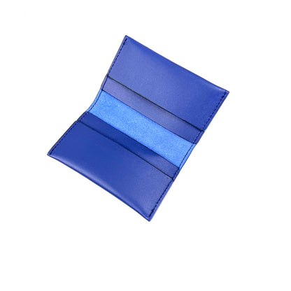 Tarjetero Azul con goma