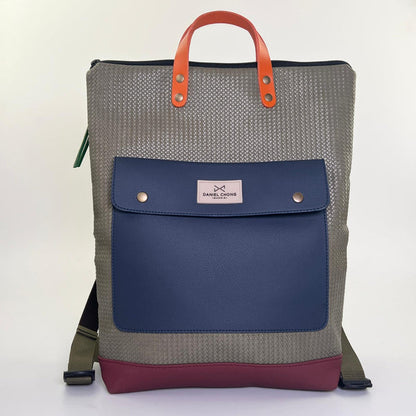 MOCHILA SLIM SOLAPA RATTAN