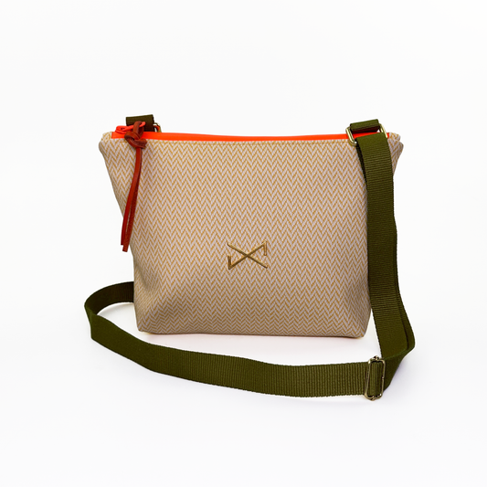 BANDOLERA CLASSIC MINI IMPERMEABLE ESPIGA AMARILLA