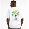 Polera Blanca The Working Class.  Oversize